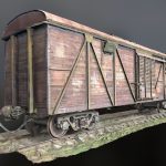 Old Soviet Train Wagon