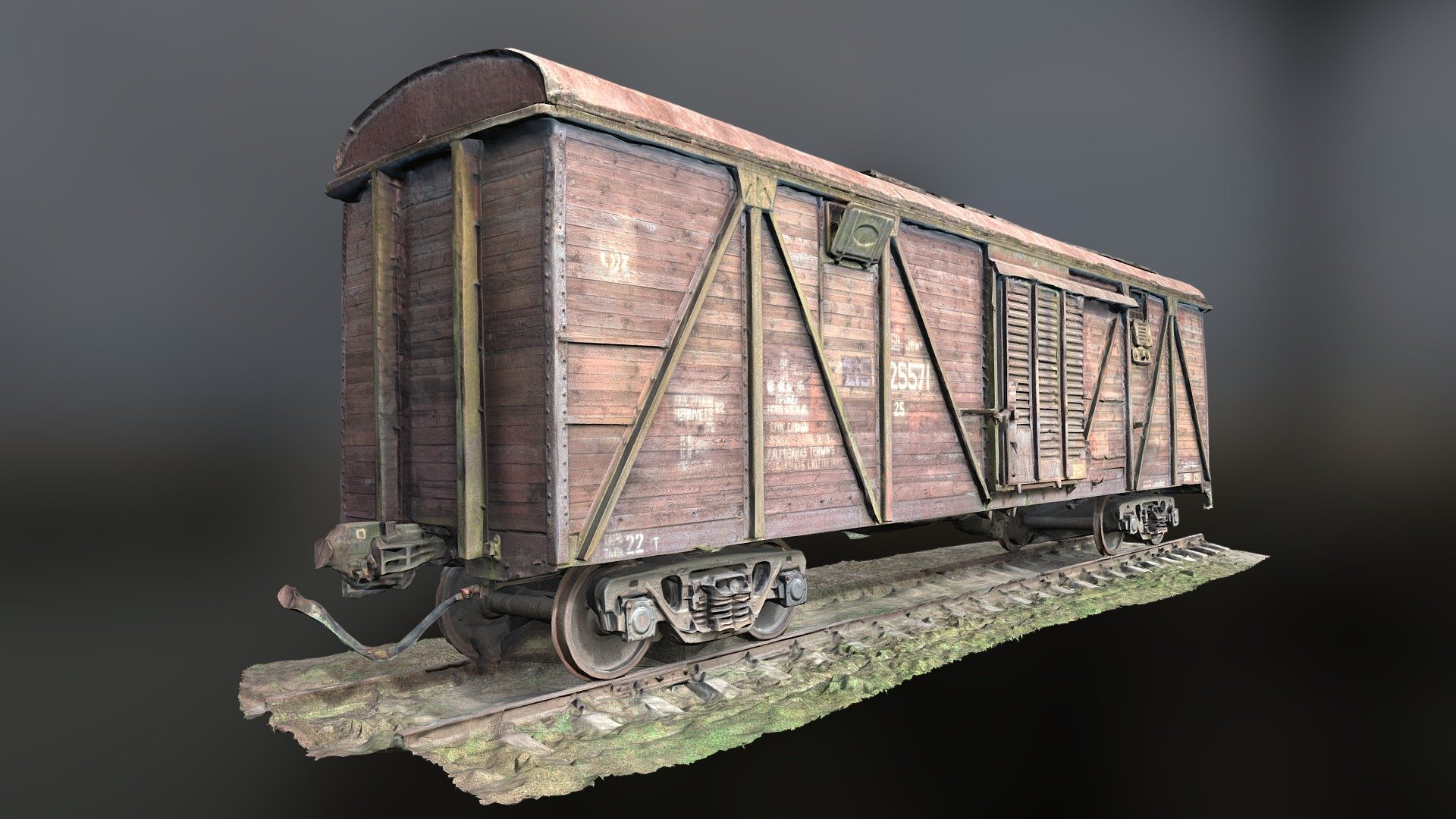 Old Soviet Train Wagon