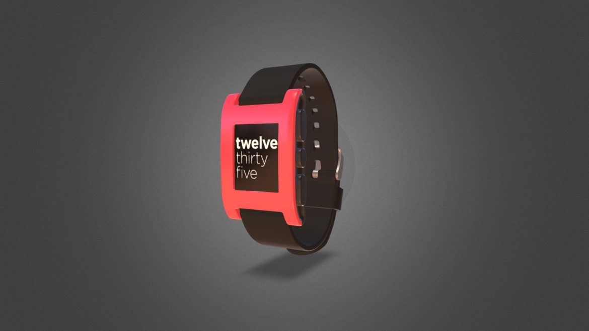 pebble 3d model