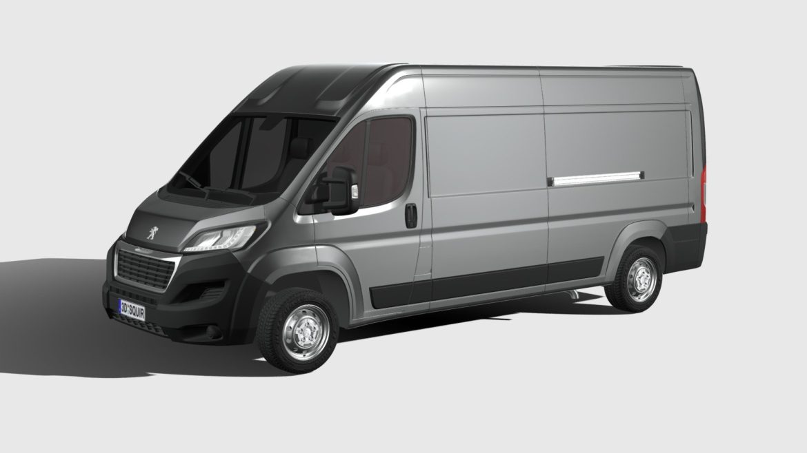peugeot boxer 2020 3d model