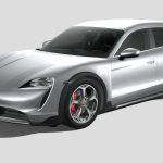 porsche taycan 4s cross turismo 2021 3d model