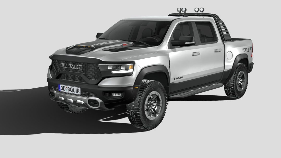 ram 1500 trx 2021 3d model