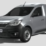 renault express van 2021 3d model
