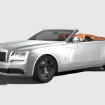 rolls royce dawn silver bullet 2020 3d model
