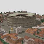 Roman Colosseum High detailed
