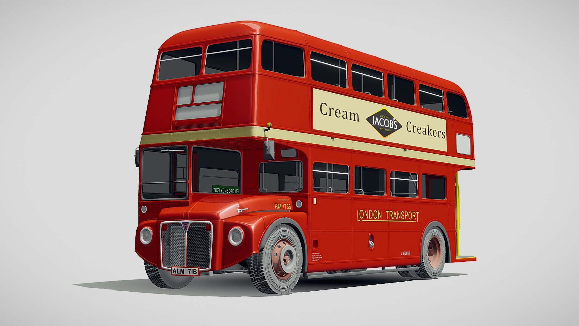 Routemaster London Double Decker Bus