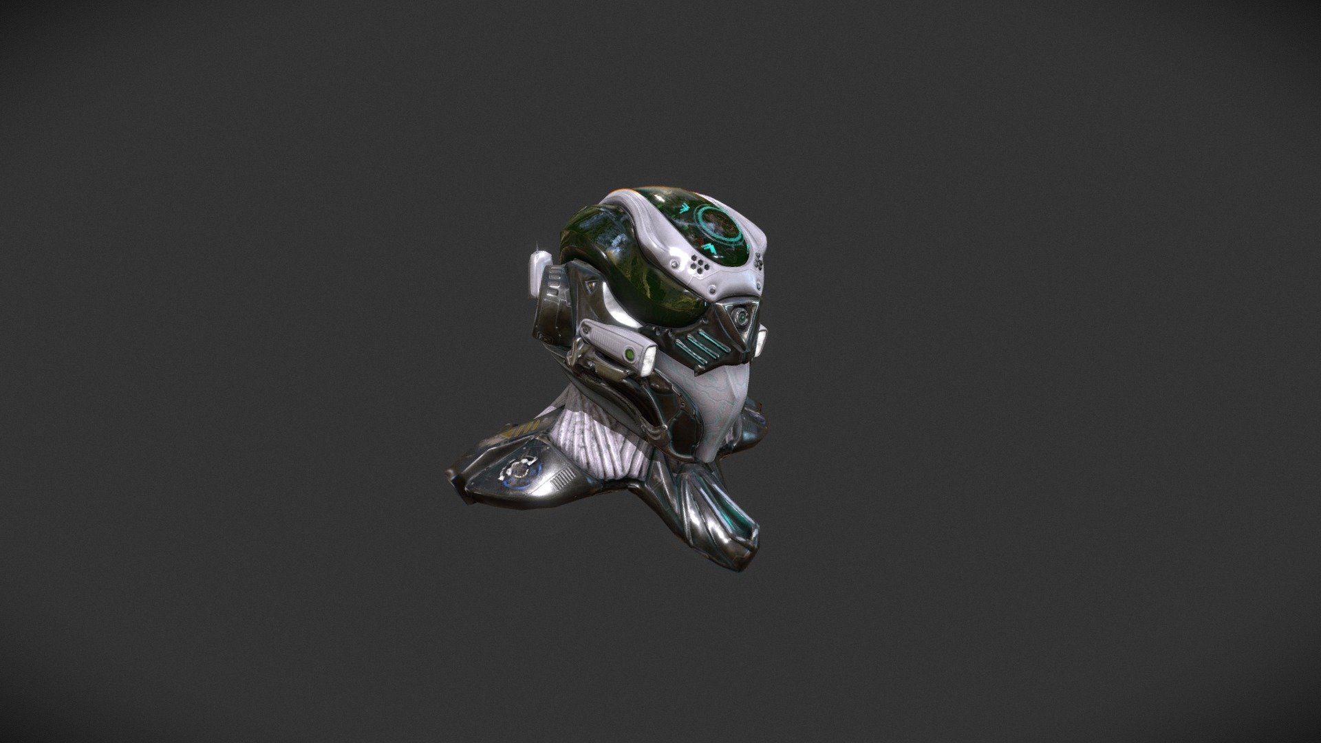 Sci-fi Helmet Blend