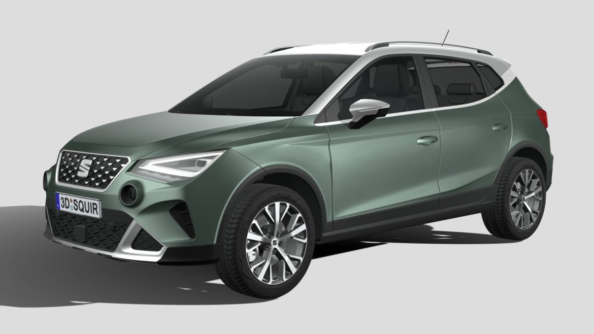 seat arona 2022 3d model