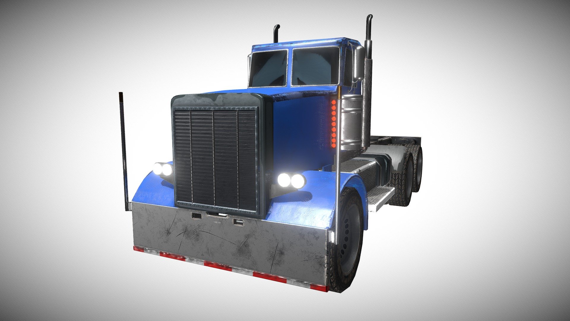 Semi Truck – Transport Vehícle
