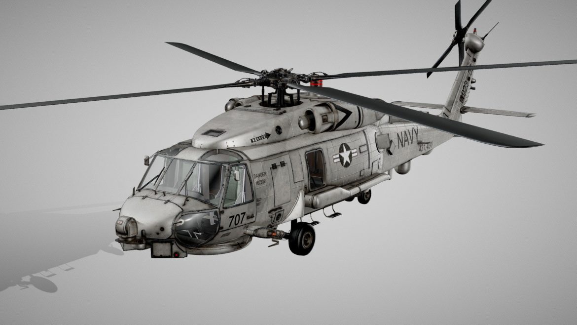 sikorsky sh 60 seahawk 3d model