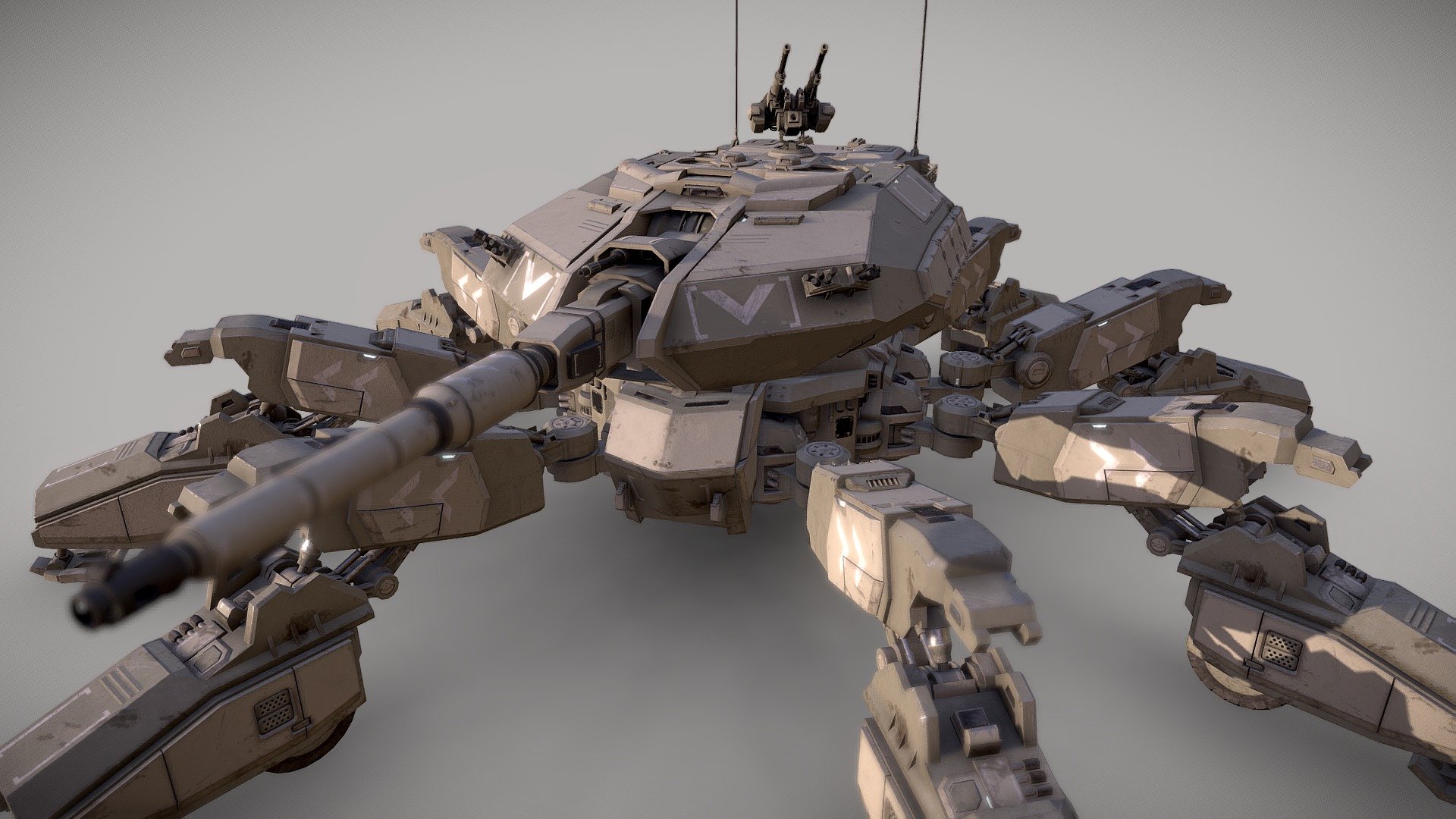 Spider Tank A17