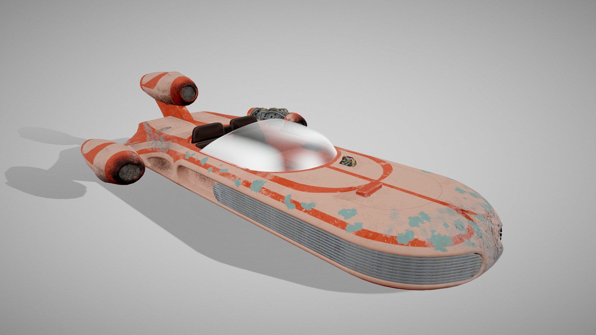 Star Wars X-34 Landspeeder Luk Skywalker