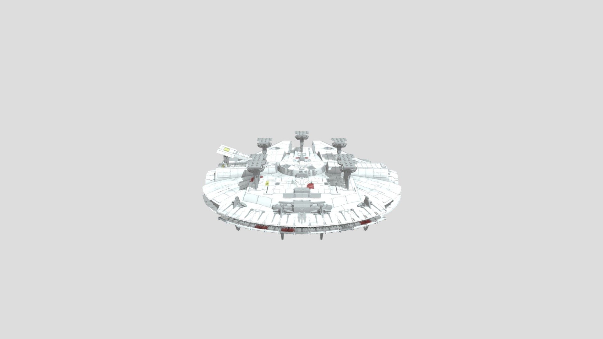 StarWars Millennium Falcon with Interior