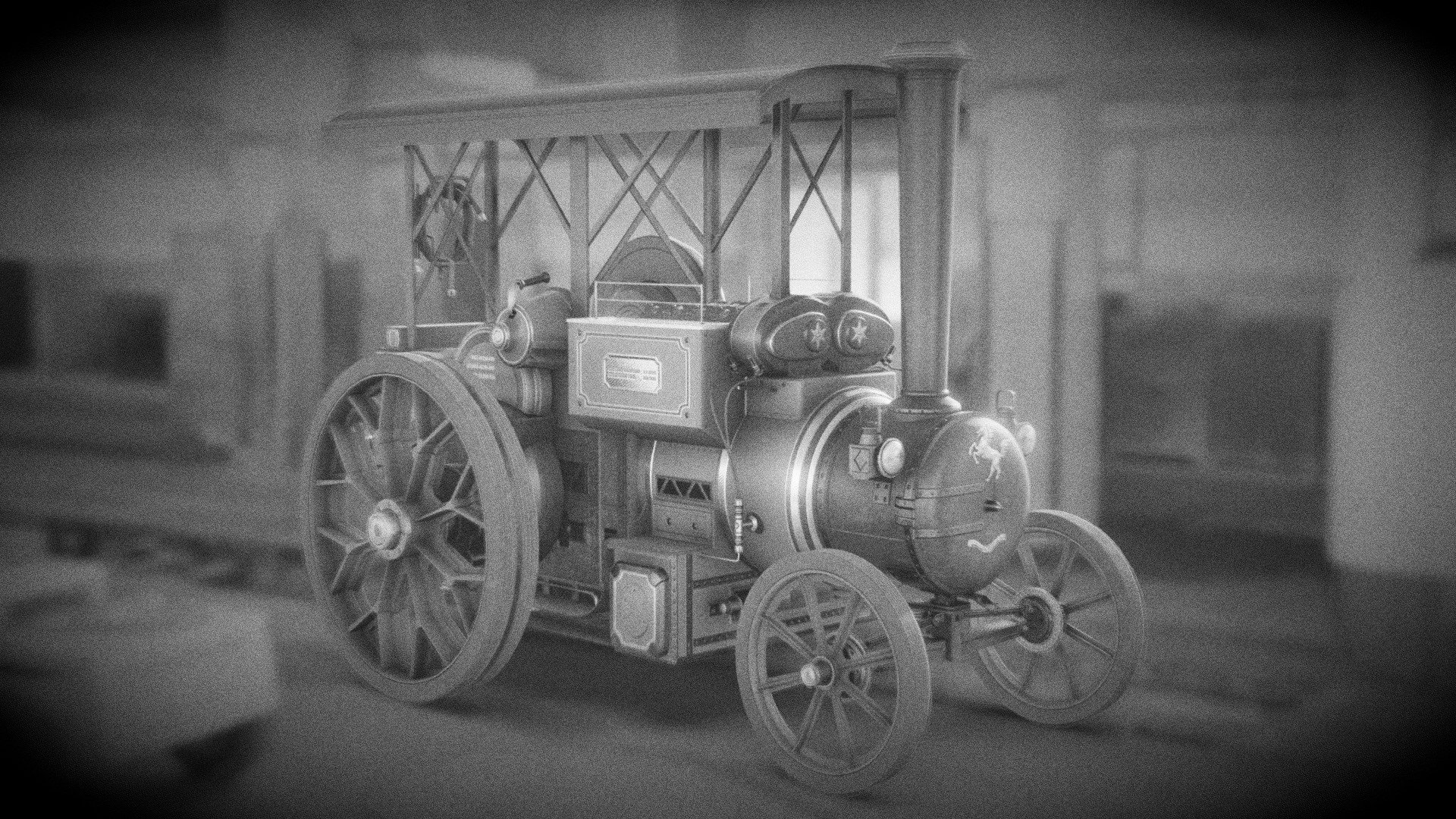 Steam Tractor – Aveling Barford