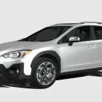 subaru crosstrek sport 2021 3d model