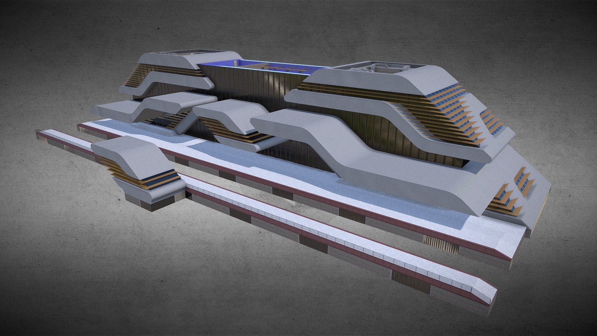 Subway and Train Station