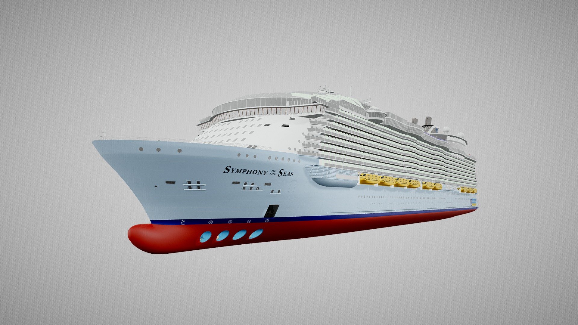 Symphony Of The Seas cruise ship - deep3dsea