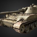 Tank HQ 3DScan : Soviet 2S3