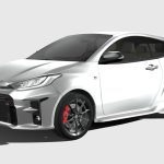 toyota gr yaris 2020 3d model