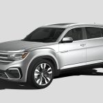 volkswagen atlas cross sport r line 2021 3d model