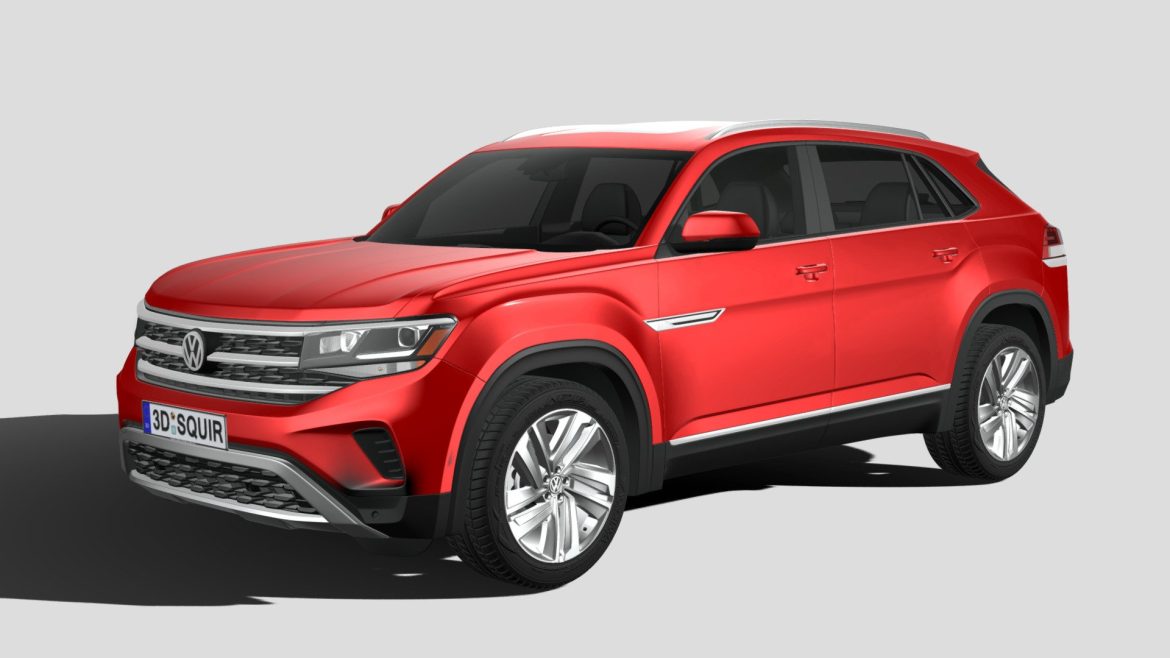 volkswagen atlas cross sport regular 2021 3d model