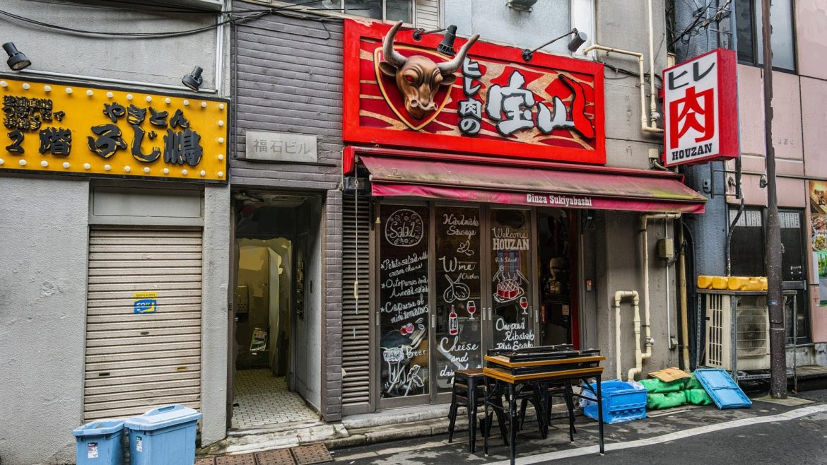 yurakucho steak restaurant scan 3d model