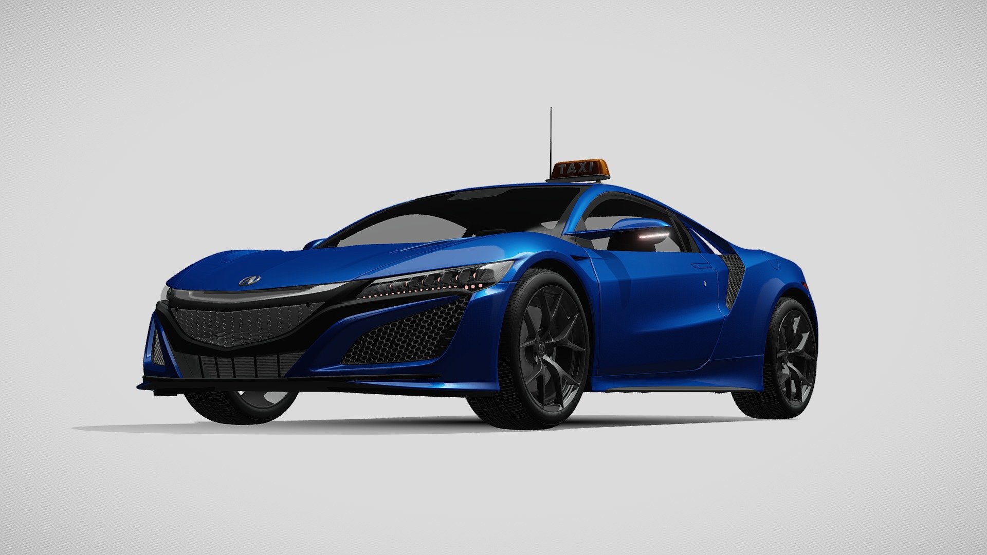 Acura NSX Taxi 2017