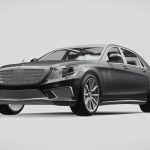 amg mercedes maybach x222 2015 3d model