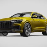 audi quattro s line vorsprung edition 2018 3d model