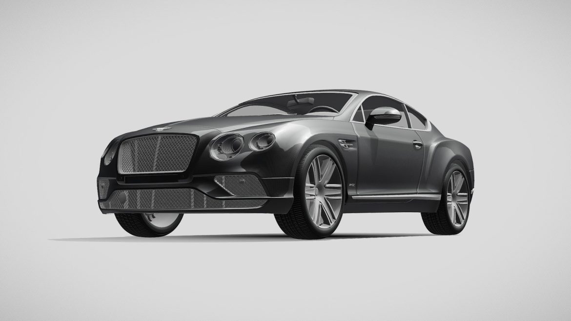 bentley continental gt 2015 3d model