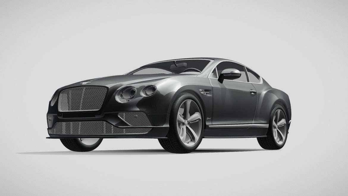 bentley continental gt speed 2015 3d model