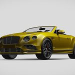 bentley continental supersport convertible 2018 3d model