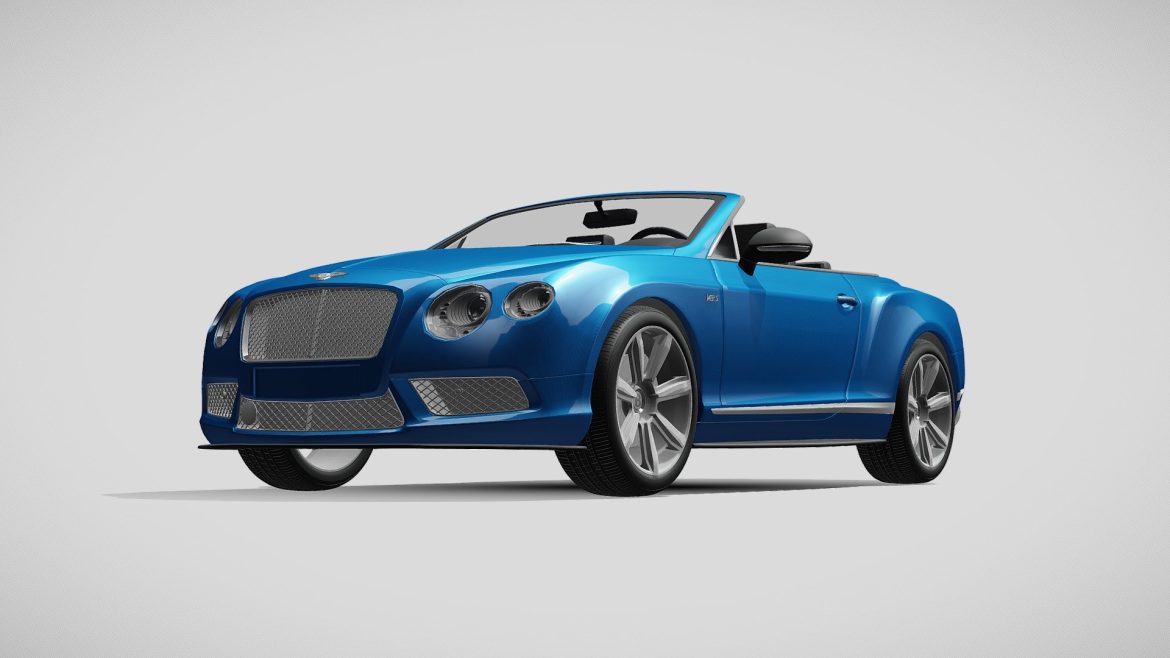 bentley gt v8 s convertible 3d model