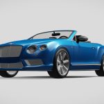 bentley gt v8 s convertible 3d model