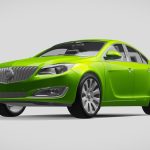 buick regal flexfuel 3d model