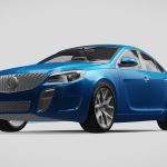 buick regal gs 3d model