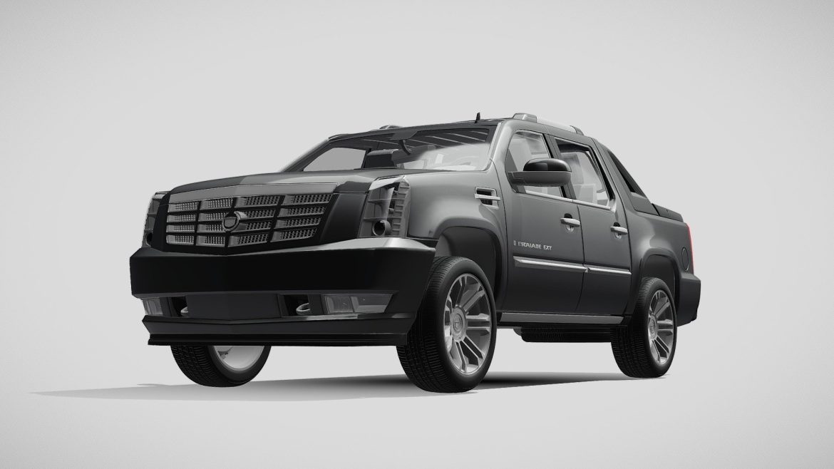 cadillac escalade 2013 ext 3d model