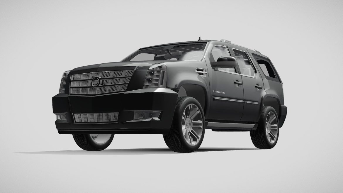 cadillac escalade 2013 3d model