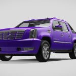 cadillac escalade ext 3d model