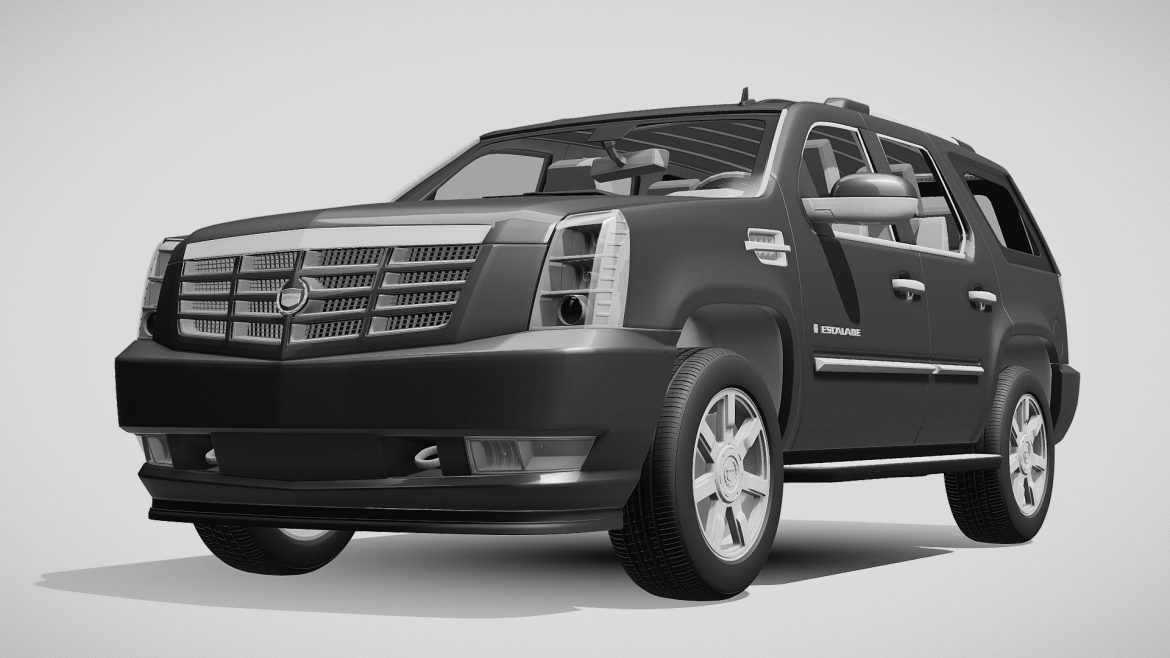 cadillac escalade 3d model