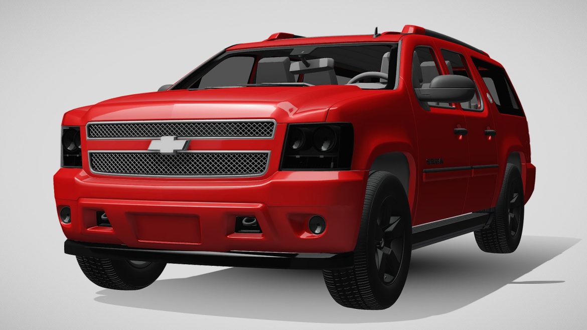 chevrolet suburban 75th diamond edition 3d model