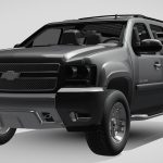 chevrolet suburban z71 3d model