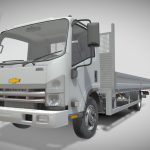 chevrolet w3500 rigid body truck 2021 3d model