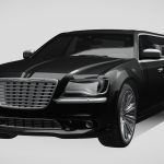 chrysler 300c 2013 limousine 3d model