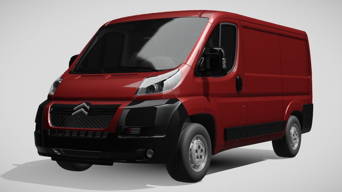 citroen jumper 250 l1h1 2006 2014 3d model
