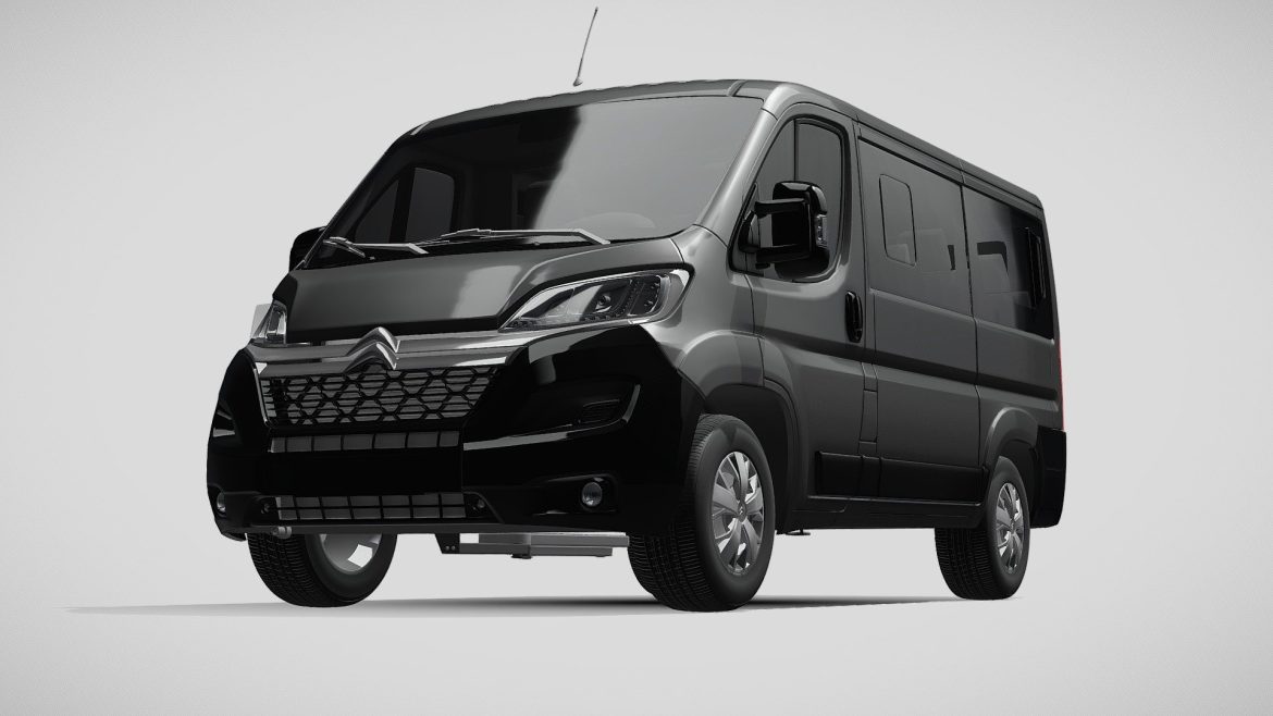 citroen jumper combi l1h1 2014 3d model
