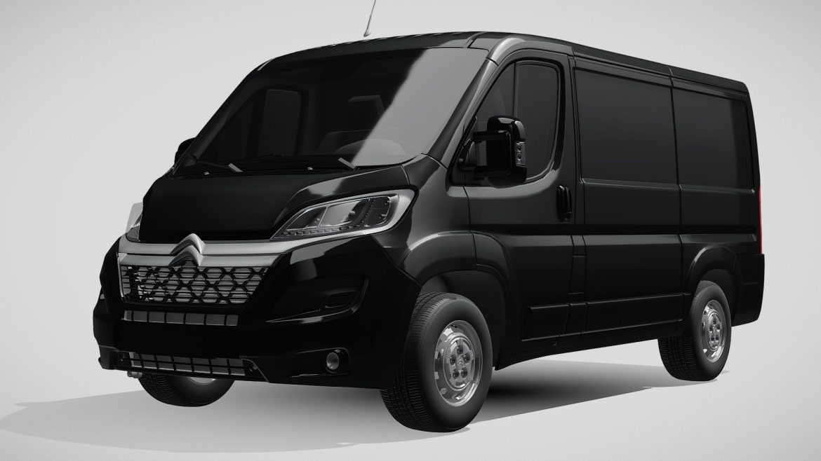 citroen jumper van l1h1 2014 3d model