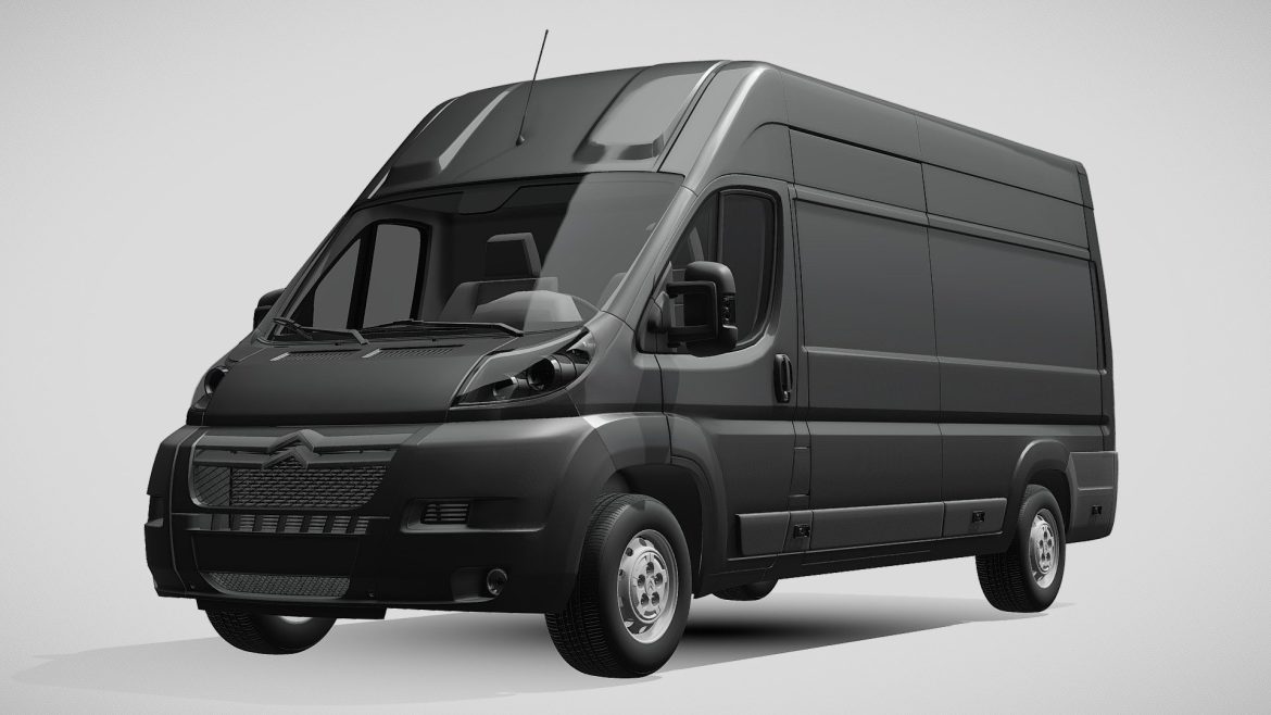 citroen jumper van l4h3 2006 2014 3d model