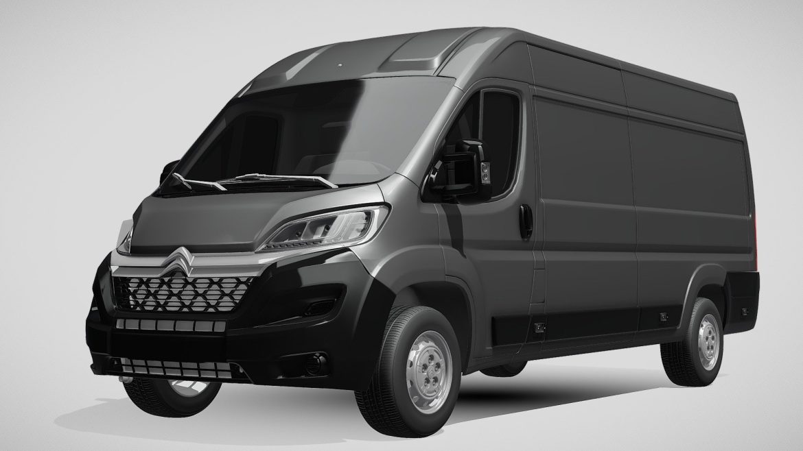 citroen relay van l4h2 2014 3d model