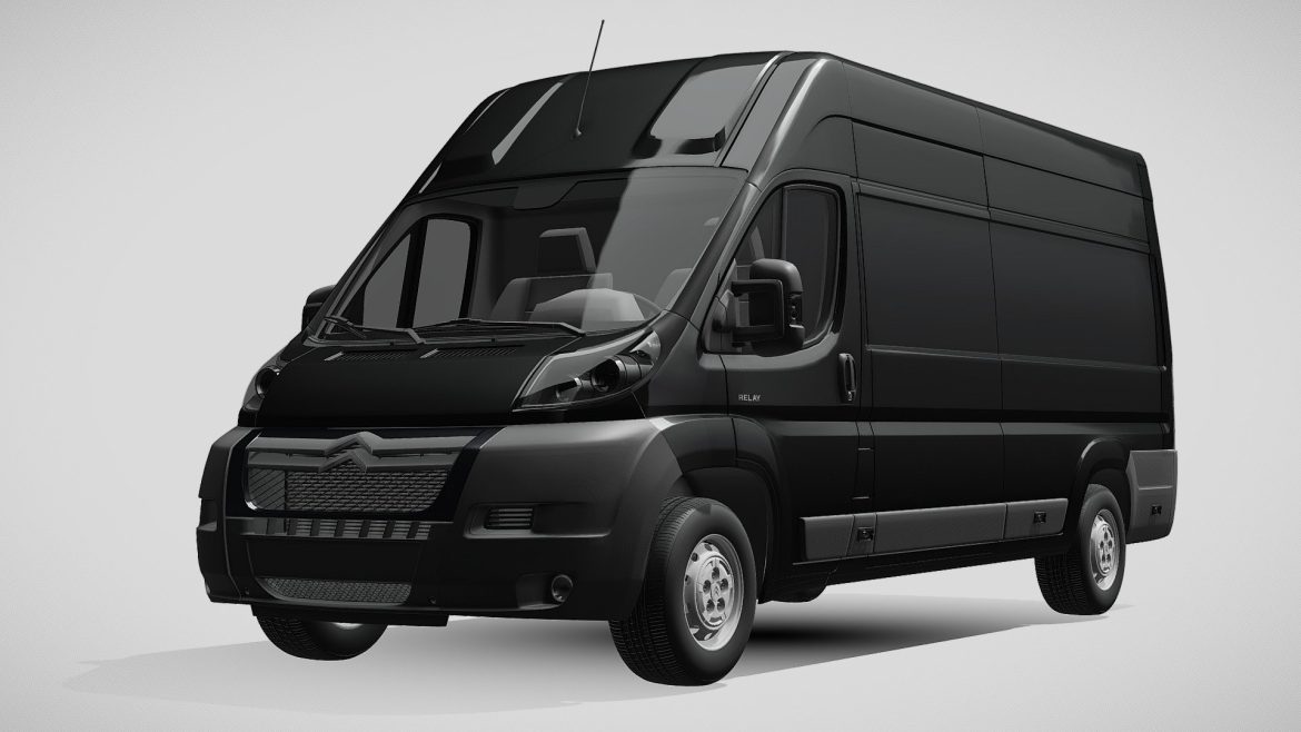 citroen relay van l4h3 2006 2014 3d model